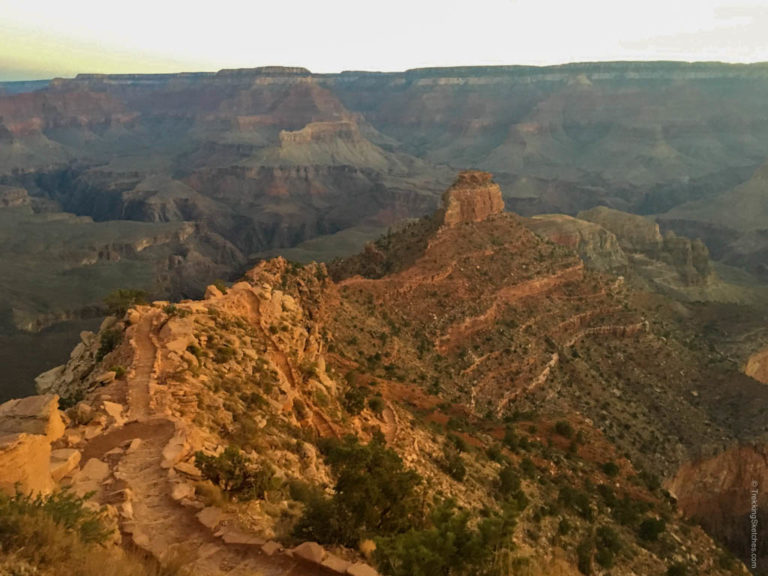 Grand Canyon_Hiking down South Kaibab Trail