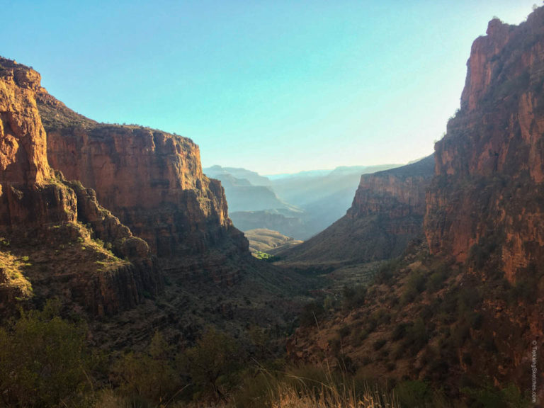 Grand Canyon_Sunrise on Bright Angel Trail