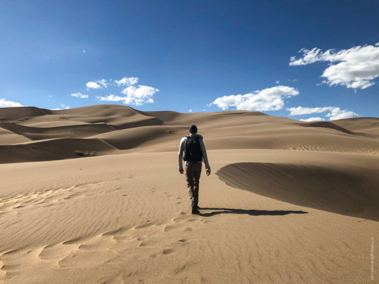 Exploring the Dunes - Great Sand Dunes National Pakr
