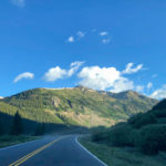 Driving to Independence Pass