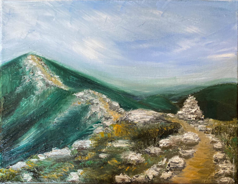 Franconia Ridge Oil Painting