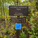 Sandwich Mountain Trail Sign