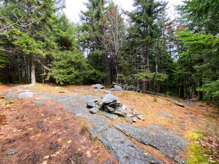 Wapack Trail - Pack and North Pack Monadnock - Trekking Sketches