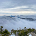 Waves of clouds on Mt. Flume