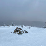 Mt. Jackson summit in winter