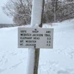 Webster-Jackson trailhead sign