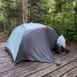 Tent platform at Griffith Lake
