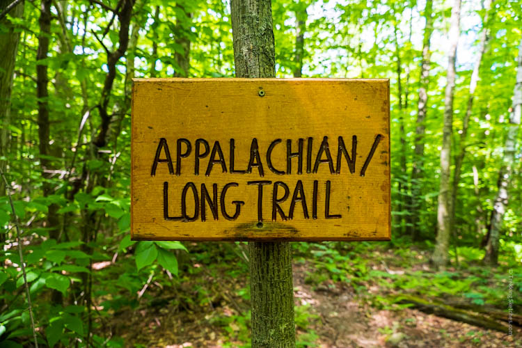 Appalachian Trail/Long Trail sign