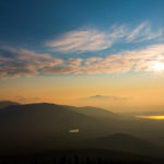 Sunrise over Baxter State Park