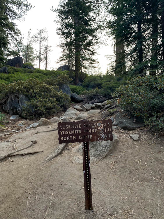 Yosemite Falls sign